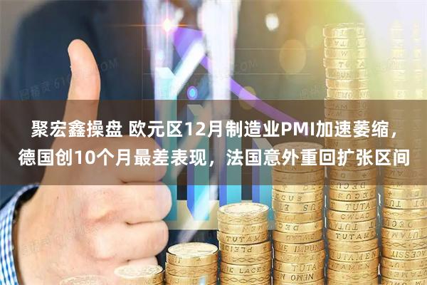 聚宏鑫操盘 欧元区12月制造业PMI加速萎缩，德国创10个月最差表现，法国意外重回扩张区间